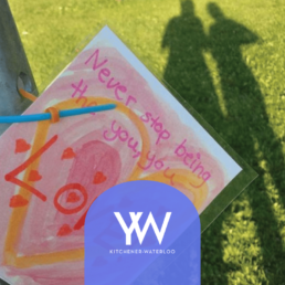 image of two girls with YW logo