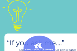 Light bulb with Families Canada logo