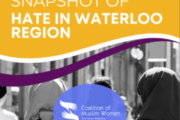 Snapshot of Hate in Waterloo Region