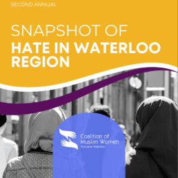 Snapshot of Hate in Waterloo Region